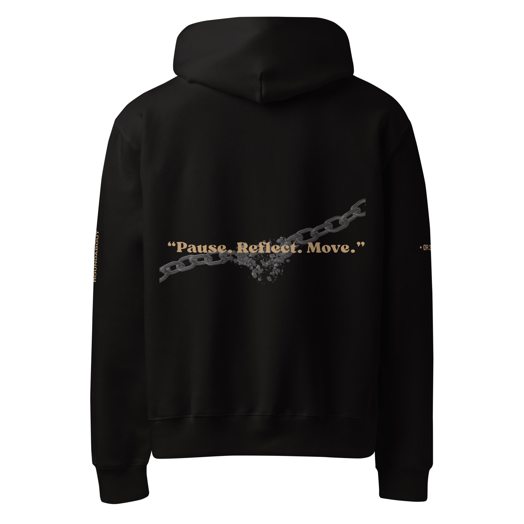 Pause. Reflect.Move. | Oversized Hoodie