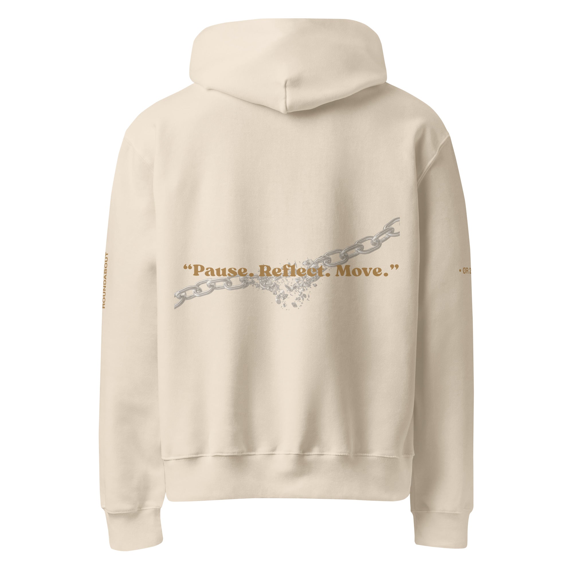 Pause. Reflect.Move. | Oversized Hoodie
