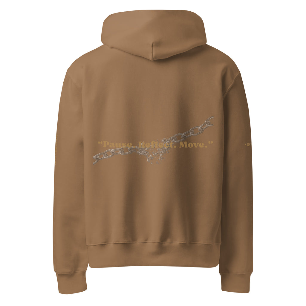 Pause. Reflect.Move. | Oversized Hoodie