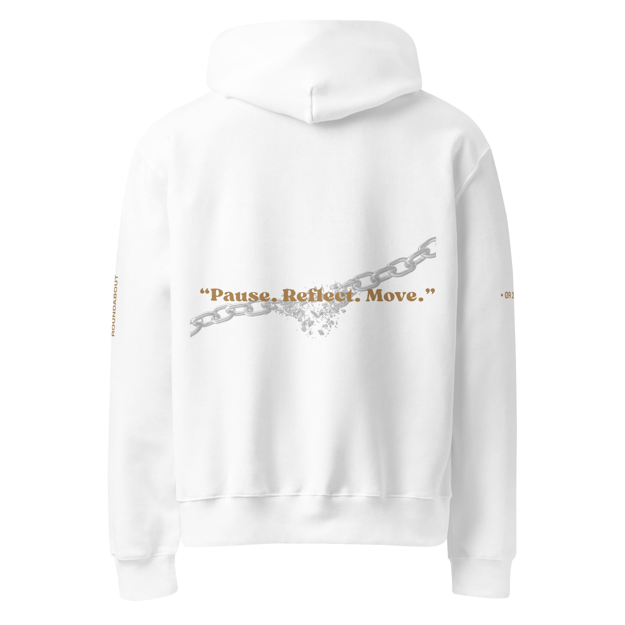 Pause. Reflect.Move. | Oversized Hoodie